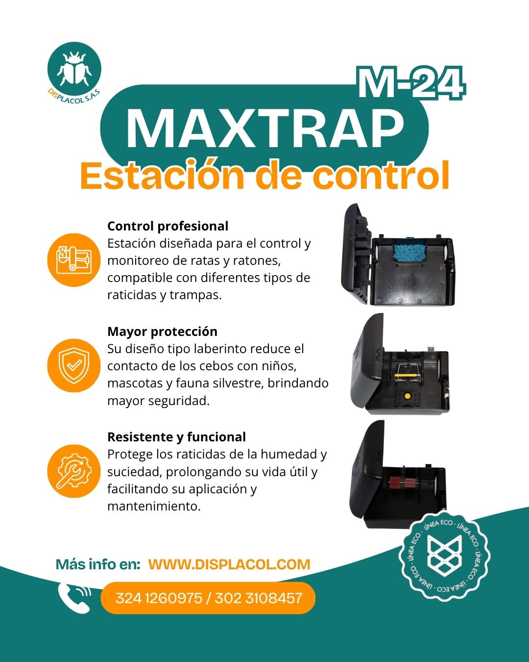 Estaciones de Cebado Para Roedores
