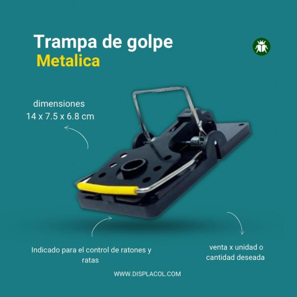 Trampas de impacto un control físico