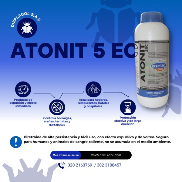 Insecticida Atonit 5 EC - Imagen 3