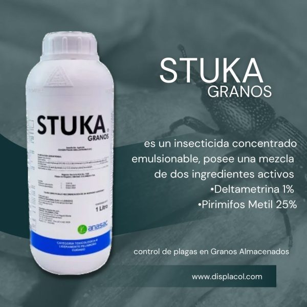 stuka granos control de plagas